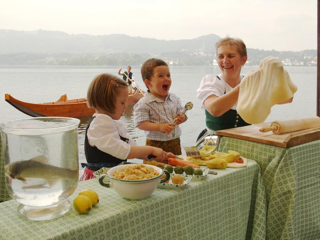 Landhotel Gruenberg Am See Gmunden Buitenkant foto