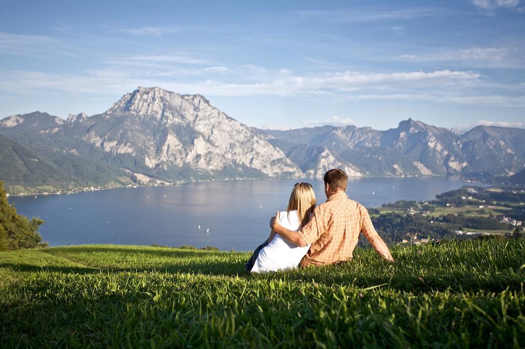 Landhotel Gruenberg Am See Gmunden Buitenkant foto