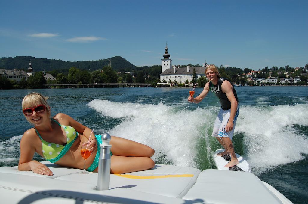 Landhotel Gruenberg Am See Gmunden Buitenkant foto